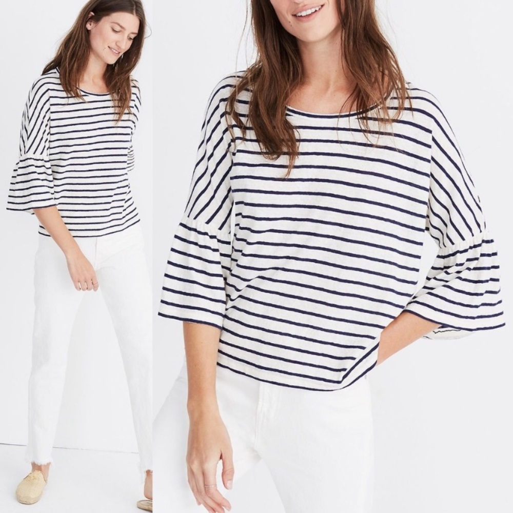Madewell Sophie Flared Sleeve Tee